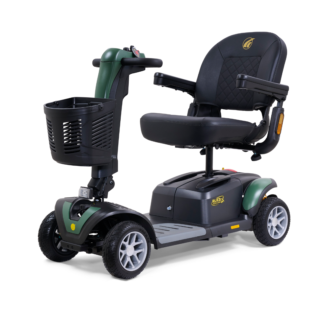 Golden Tech GP149A Buzzaround LX Extreme Luxury Full Size Travel Mobility Scooter - 4 Wheel - Senior.com Scooters